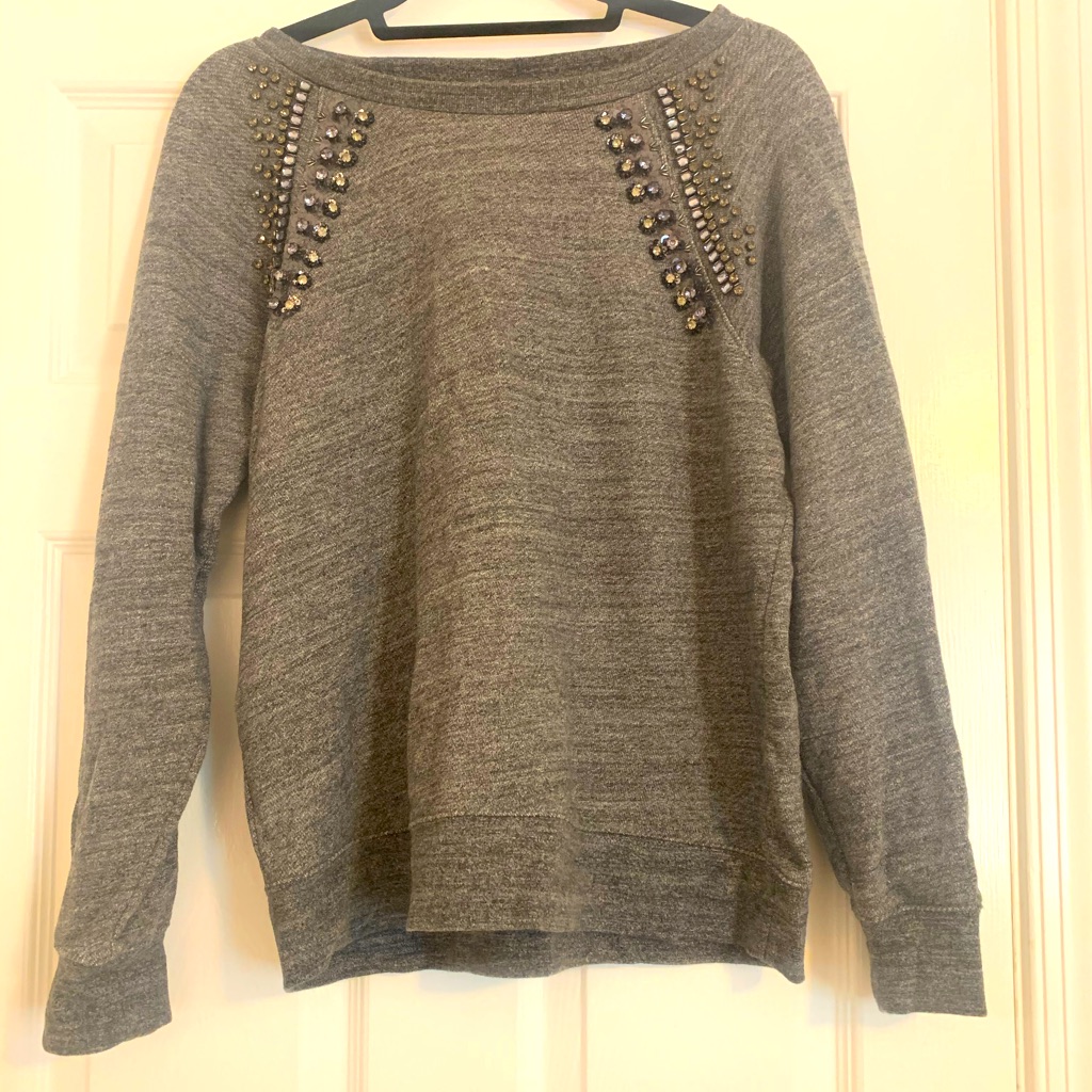 J.Crew Beaded Pullover